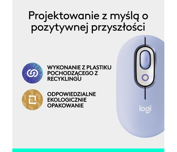 LOGITECH POP ICON Mouse lilac 910-007414 - 1276201 - zdjęcie 15